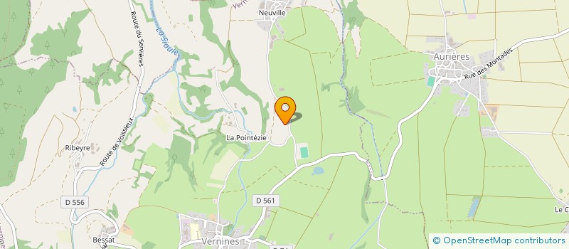 localisation de l'entreprise MONSIEUR DAVID LAPORTE  VERNINES