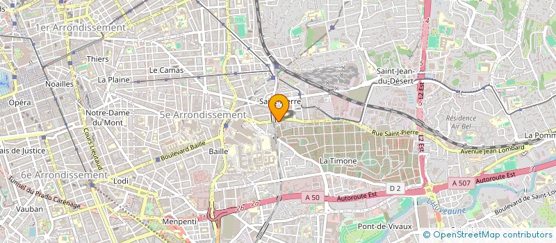 localisation de l'entreprise MONSIEUR DAVID LARRIVEN à MARSEILLE