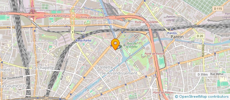 localisation de l'entreprise MONSIEUR DAVID LASRY  PARIS