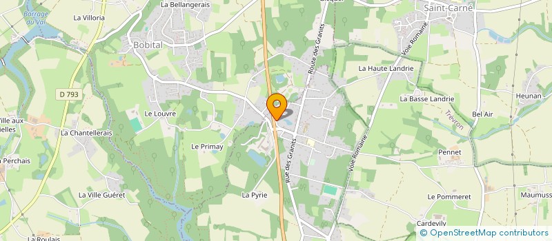 localisation de l'entreprise MONSIEUR DAVID LASSELIN à MERIGNAC