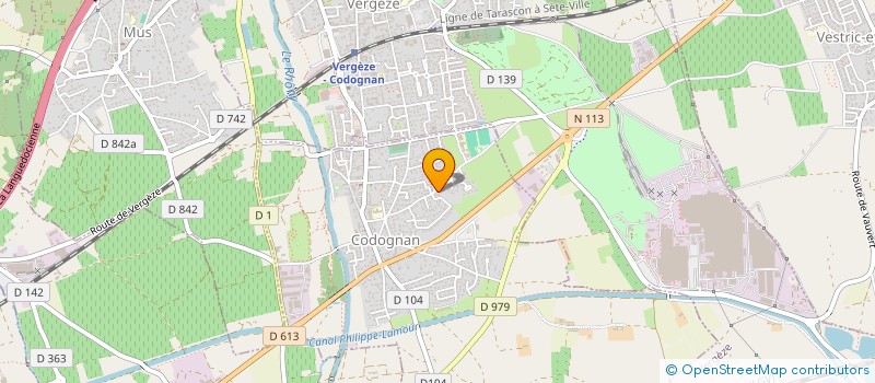 localisation de l'entreprise MONSIEUR DAVID LATRE  CODOGNAN