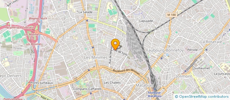 localisation de l'entreprise MONSIEUR DAVID LAUBERNI à TOULOUSE