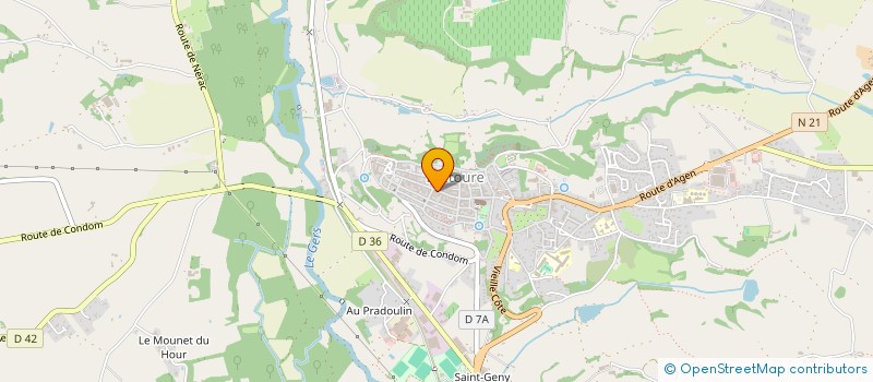 localisation de l'entreprise MONSIEUR DAVID LAUER  LECTOURE