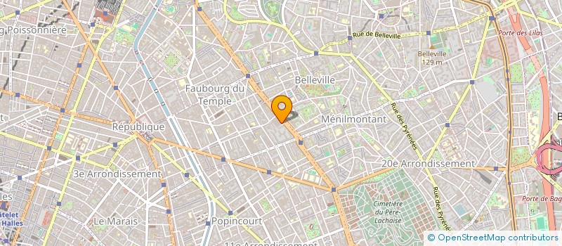 localisation de l'entreprise MONSIEUR DAVID LAURIBE  PARIS