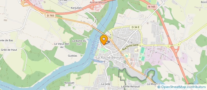 localisation de l'entreprise MONSIEUR DAVID LAUTRAM  LA ROCHE-BERNARD