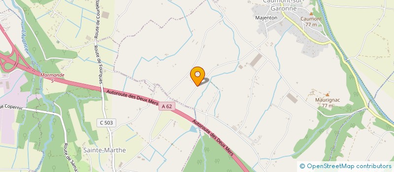 localisation de l'entreprise MONSIEUR DAVID LAVARDIN  CAUMONT-SUR-GARONNE