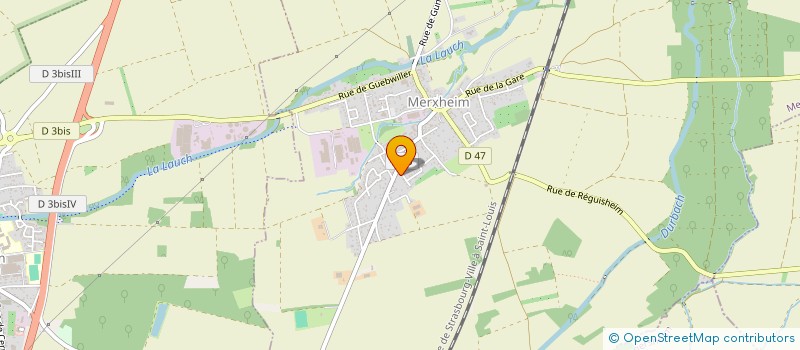 localisation de l'entreprise MONSIEUR DAVID LAVENTIN  ISSENHEIM