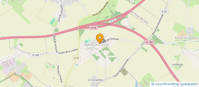 localisation de l'entreprise MONSIEUR DAVID LAVENU  BAONS-LE-COMTE