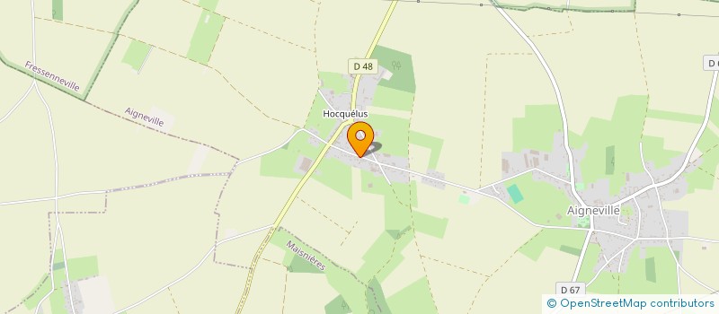 localisation de l'entreprise MONSIEUR DAVID LE DUEY  AIGNEVILLE