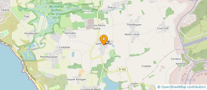 localisation de l'entreprise MONSIEUR DAVID LE GAL  GUIDEL