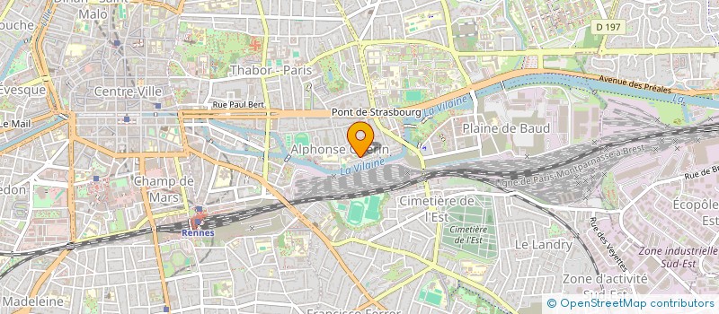 localisation de l'entreprise MONSIEUR DAVID LE GOUGUEC  RENNES