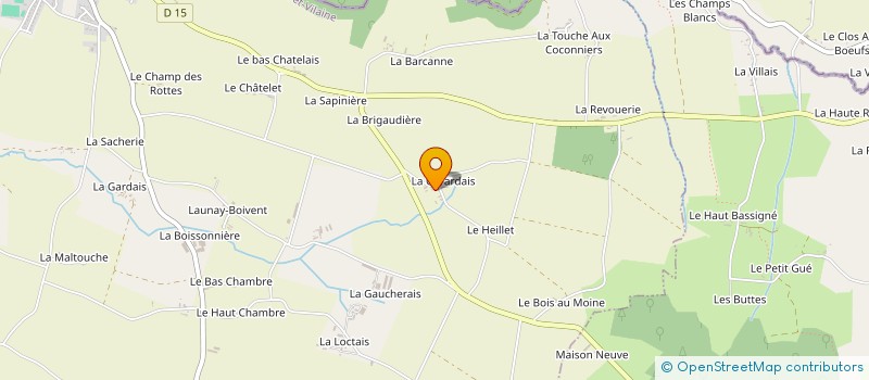 localisation de l'entreprise MONSIEUR DAVID LE GUENNEC à VAL-COUESNON