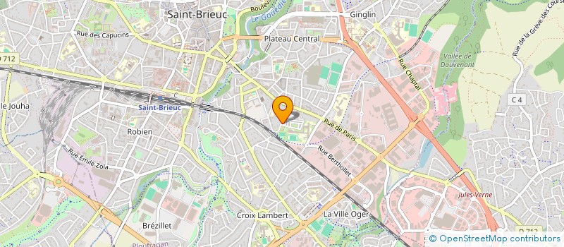 localisation de l'entreprise MONSIEUR DAVID LE POULAIN à SAINT-BRIEUC