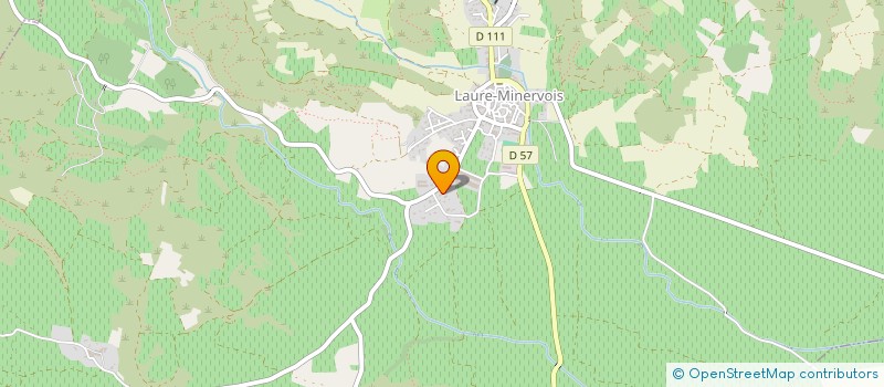 localisation de l'entreprise MONSIEUR DAVID LEAUTAUD  LAURE-MINERVOIS