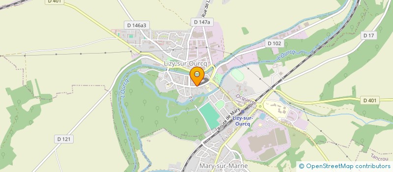 localisation de l'entreprise MONSIEUR DAVID LEBON  LIZY-SUR-OURCQ