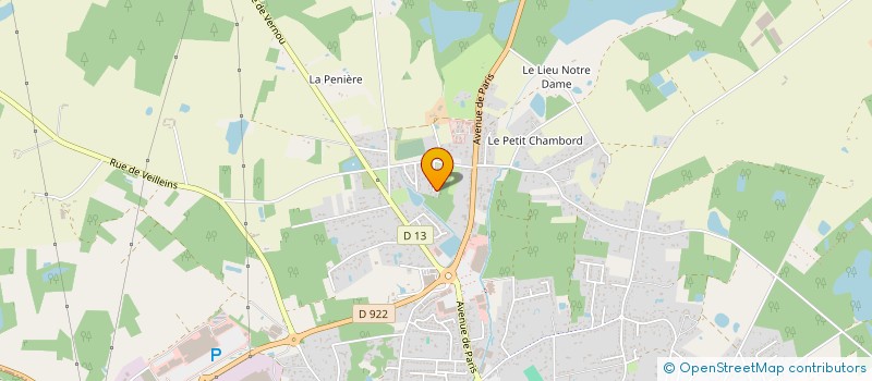 localisation de l'entreprise MONSIEUR DAVID LEBOUC  ROMORANTIN-LANTHENAY