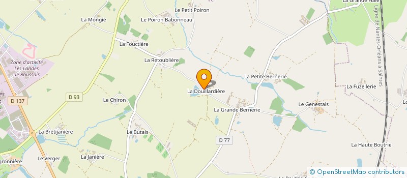 localisation de l'entreprise MONSIEUR DAVID LEBRETON à MONTAIGU-VENDEE