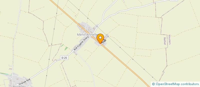localisation de l'entreprise MONSIEUR DAVID LECAMP  MENIL-ANNELLES