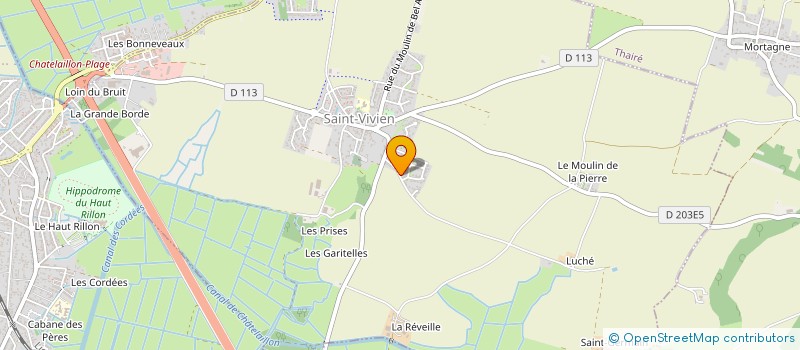 localisation de l'entreprise MONSIEUR DAVID LECAUDE  LA JARRIE