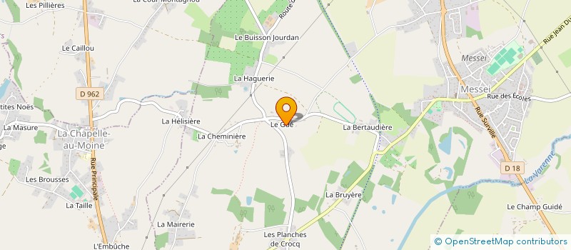 localisation de l'entreprise MONSIEUR DAVID LECHAFFETOIS à FLERS