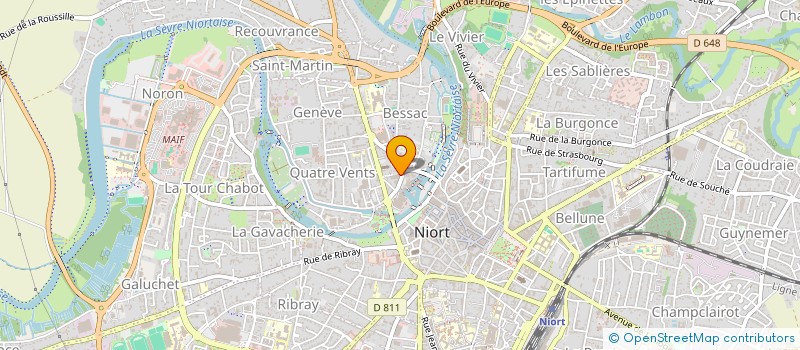 localisation de l'entreprise MONSIEUR DAVID LECHEVALIER à NIORT