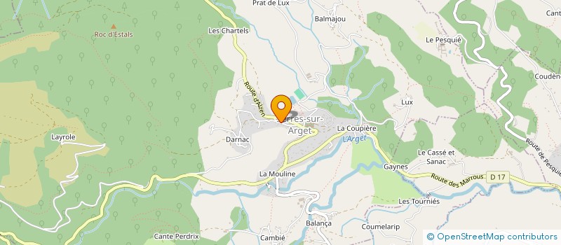 localisation de l'entreprise MONSIEUR DAVID LECORNU à SERRES-SUR-ARGET