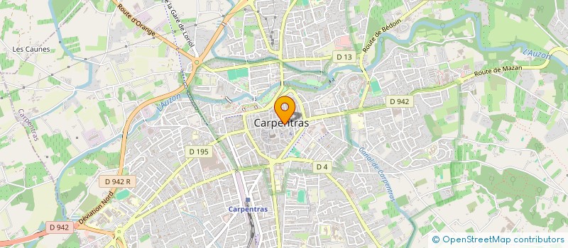 localisation de l'entreprise MONSIEUR DAVID LECOUVREUX  VILLES-SUR-AUZON