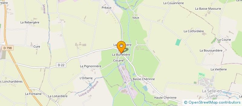 localisation de l'entreprise MONSIEUR DAVID LECRIVAIN à LA SELLE-EN-LUITRE