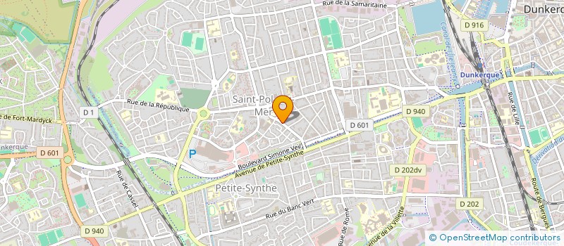 localisation de l'entreprise MONSIEUR DAVID LEDET à DUNKERQUE