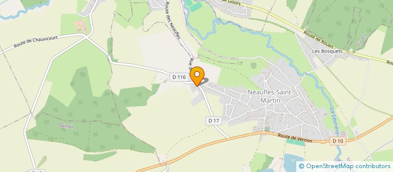 localisation de l'entreprise MONSIEUR DAVID LEEMANS  NEAUFLES-SAINT-MARTIN