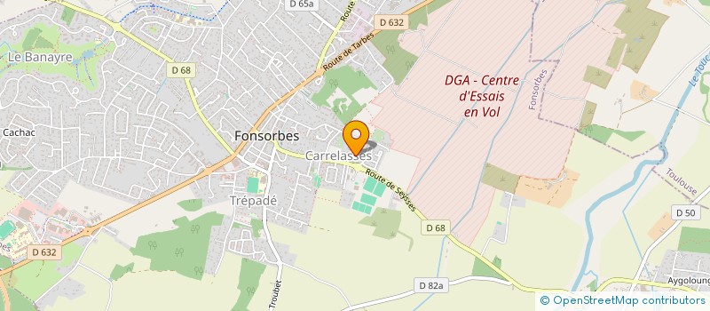 localisation de l'entreprise MONSIEUR DAVID LEFEVRE  SAINTE-FOY-DE-PEYROLIERES