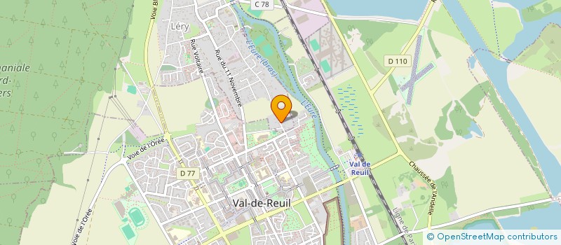 localisation de l'entreprise MONSIEUR DAVID LEFEVRE  LERY