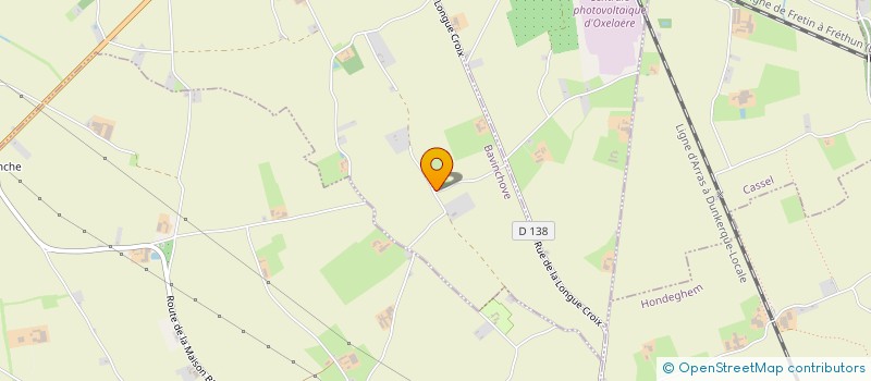 localisation de l'entreprise MONSIEUR DAVID LEFLON  OXELAERE