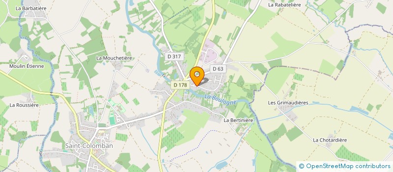 localisation de l'entreprise MONSIEUR DAVID LEFORT à SAINT-PHILBERT-DE-GRAND-LIEU