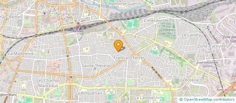 localisation de l'entreprise MONSIEUR DAVID LEGENDRE  MORDELLES