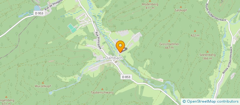 localisation de l'entreprise MONSIEUR DAVID LEICHNAM  DAMBACH