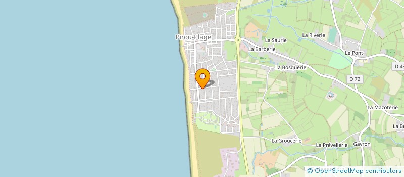 localisation de l'entreprise MONSIEUR DAVID LELIEVRE  PIROU