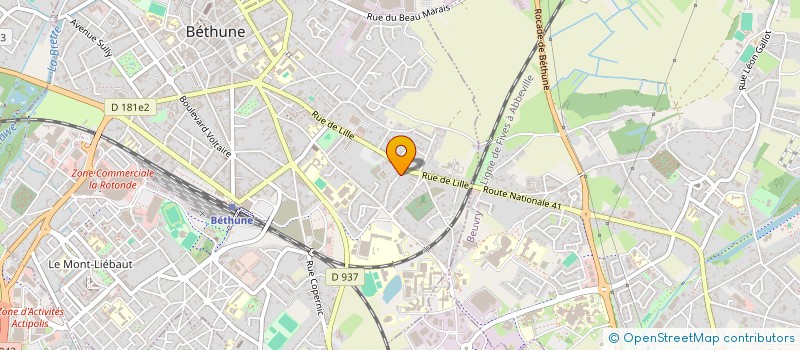 localisation de l'entreprise MONSIEUR DAVID LEMAIRE  AMES