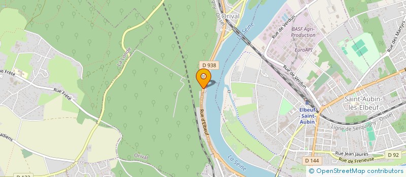 localisation de l'entreprise MONSIEUR DAVID LEMERCIER  ORIVAL