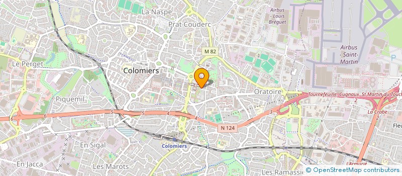 localisation de l'entreprise MONSIEUR DAVID LEMMEL à COLOMIERS