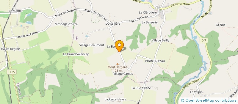 localisation de l'entreprise MONSIEUR DAVID LEMOINE  VER