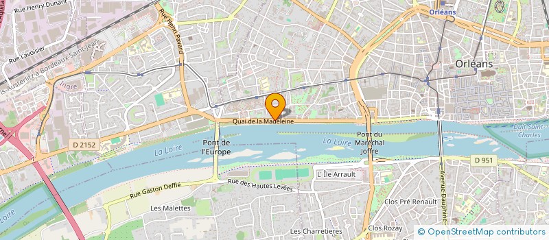 localisation de l'entreprise MONSIEUR DAVID LENOBLE  ORLEANS