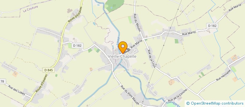 localisation de l'entreprise MONSIEUR DAVID LENOIR  VIEILLE-CHAPELLE