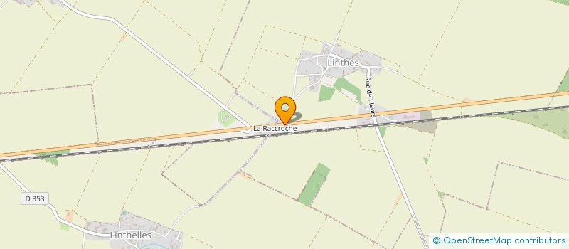 localisation de l'entreprise MONSIEUR DAVID LENOIRE  LINTHES