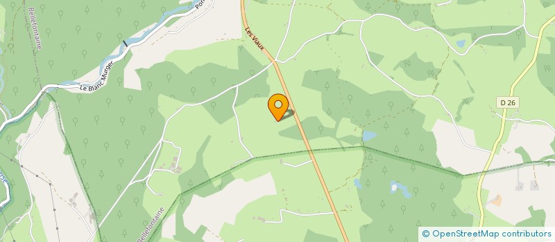 localisation de l'entreprise MONSIEUR DAVID LEONARD  BELLEFONTAINE