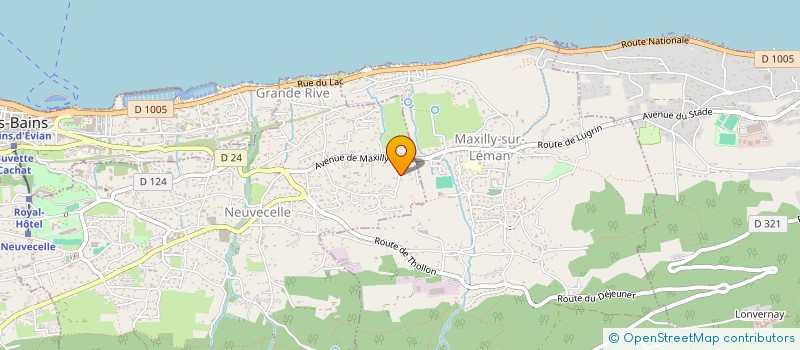 localisation de l'entreprise MONSIEUR DAVID LEONARDUZZI  NEUVECELLE