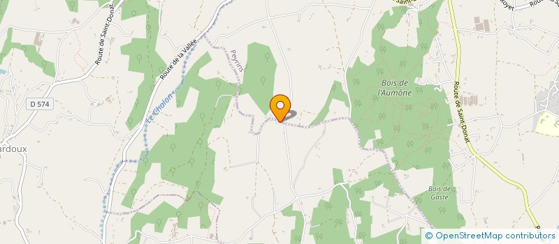 localisation de l'entreprise MONSIEUR DAVID LEORAT  ROMANS-SUR-ISERE