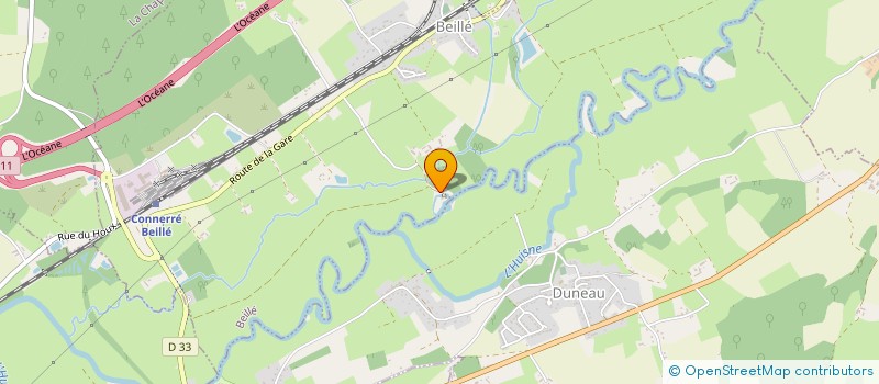 localisation de l'entreprise MONSIEUR DAVID LEPAGE  LA CHAPELLE SAINT-REMY