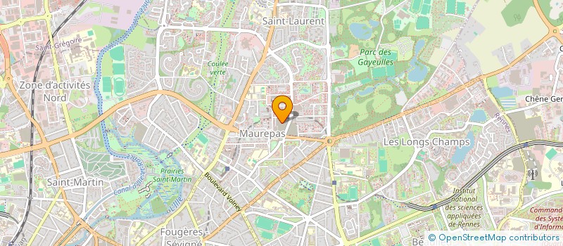 localisation de l'entreprise MONSIEUR DAVID LERAY  RENNES