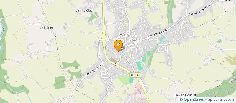 localisation de l'entreprise MONSIEUR DAVID LERAY  PORDIC